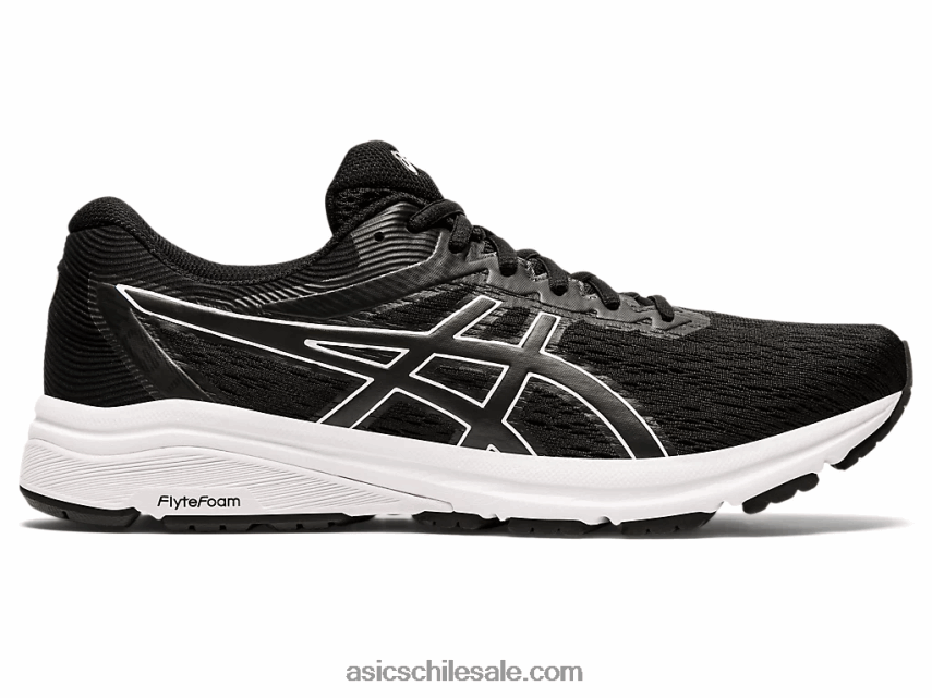hombres Asics gt-800 R8N4461500 blanco negro