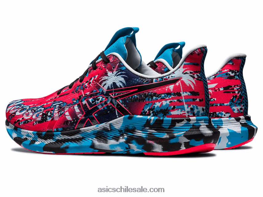 hombres Asics noosa tri 14 R8N446365 rosa diva/negro