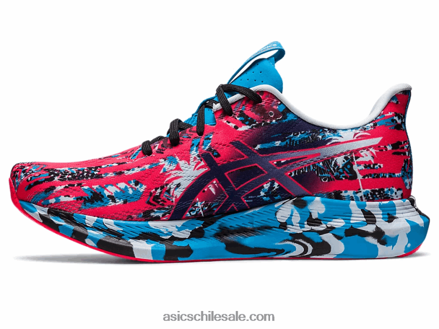 hombres Asics noosa tri 14 R8N446365 rosa diva/negro