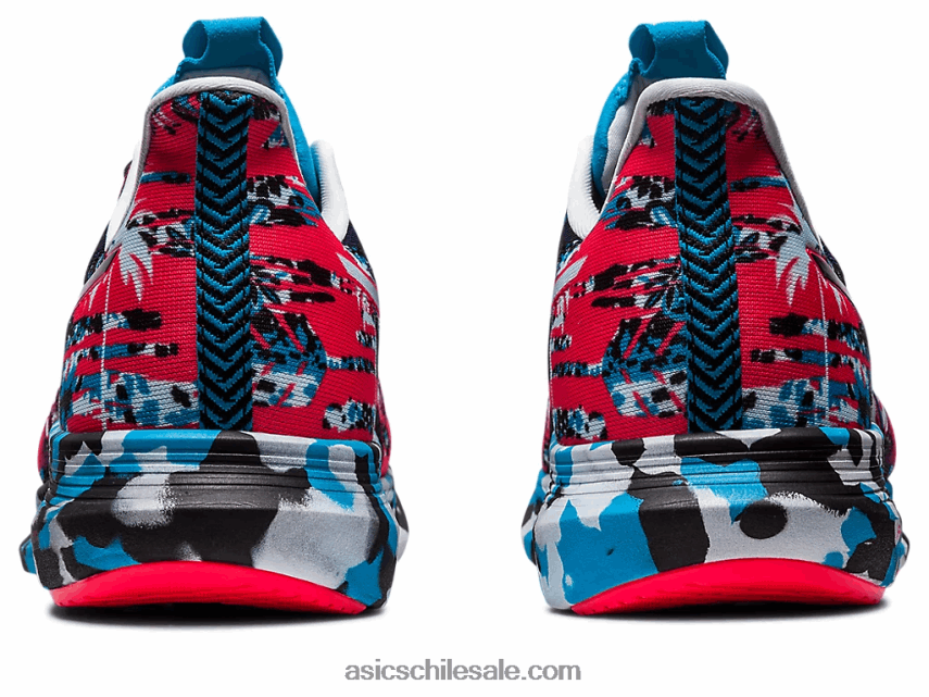 hombres Asics noosa tri 14 R8N446365 rosa diva/negro