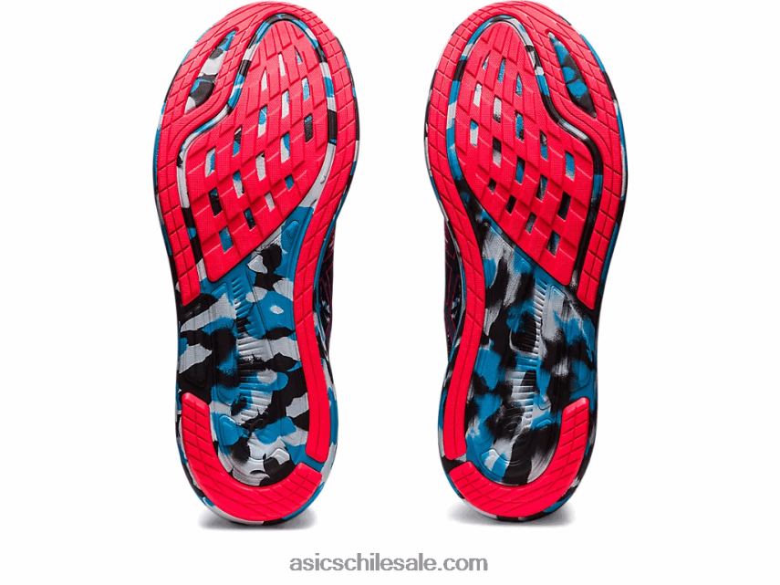 hombres Asics noosa tri 14 R8N446365 rosa diva/negro