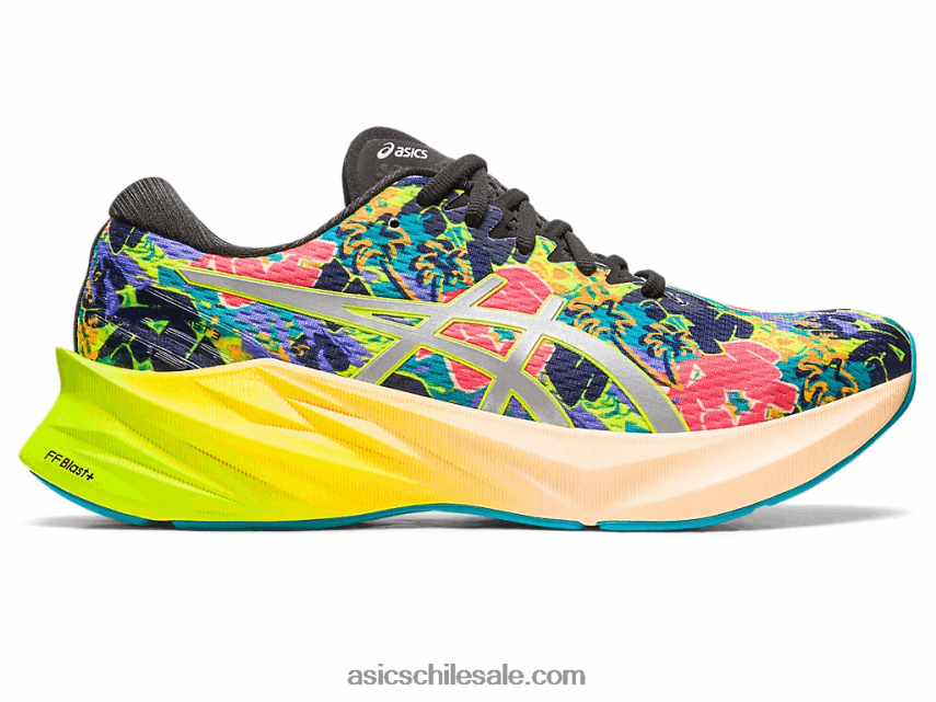 hombres Asics novablast 3 lite-show R8N446183 ralladura de lima/espectáculo ligero