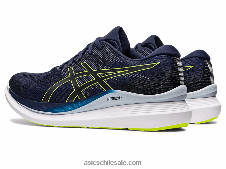 hombres Asics paseo en planeador 3 R8N44692 medianoche negro