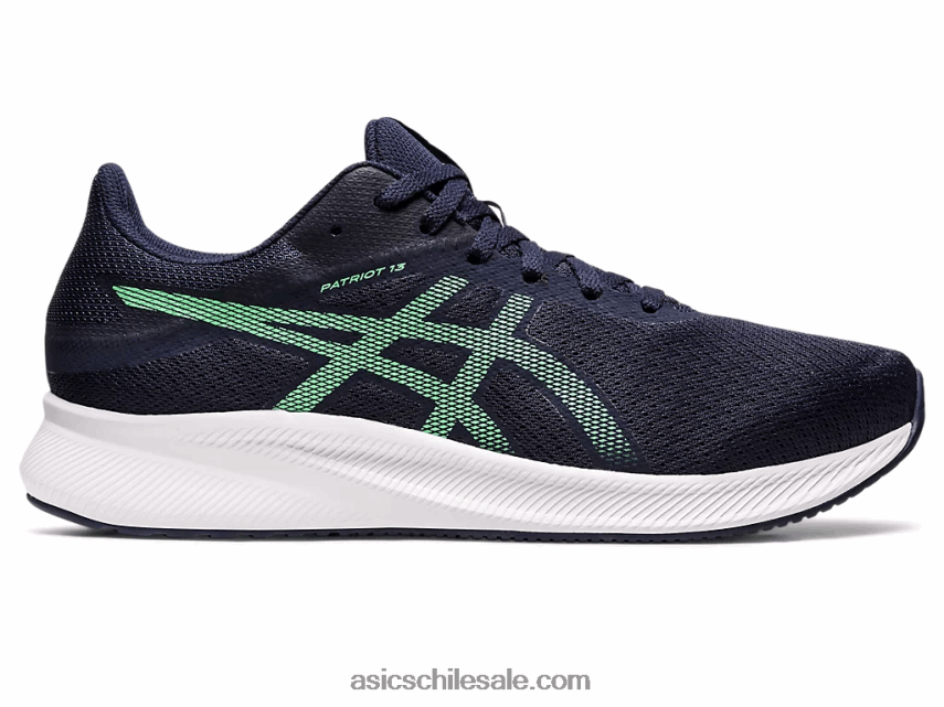 hombres Asics patriota 13 R8N4461214 medianoche/hoja nueva