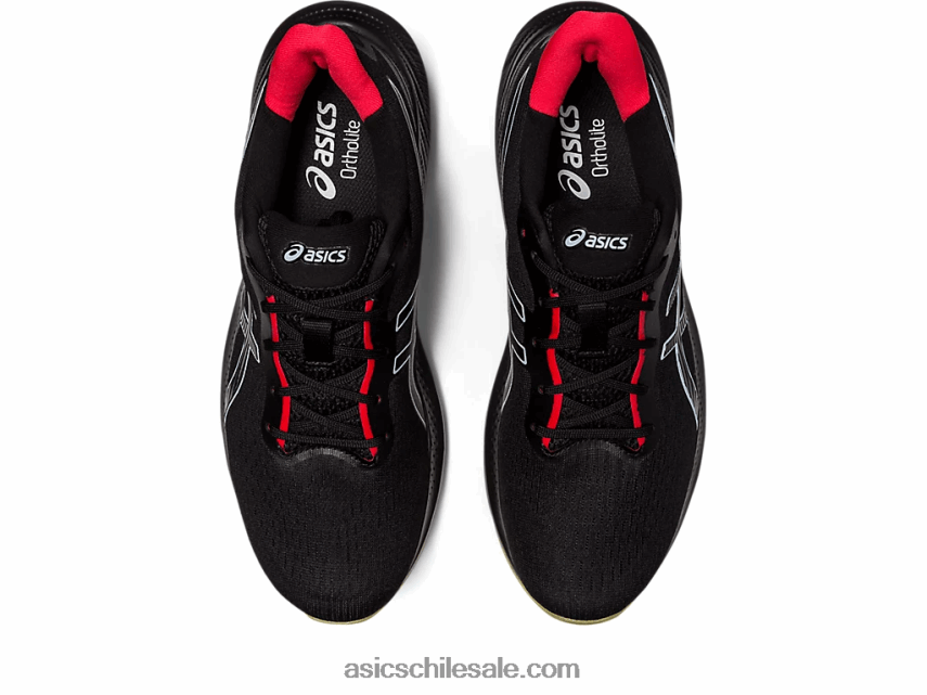 hombres Asics pulso de gel 14 R8N446460 cielo negro
