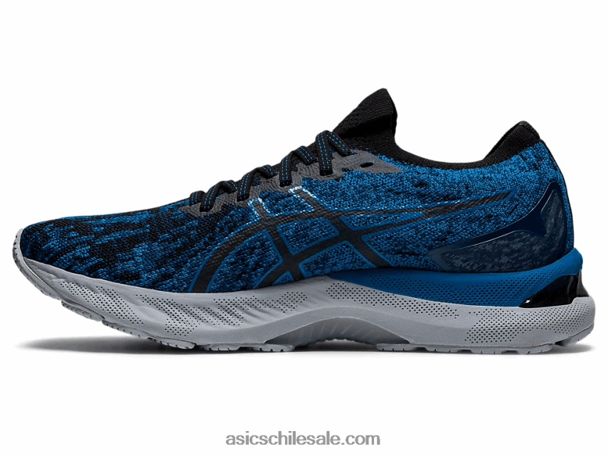 hombres Asics punto gel-nimbus 23 R8N4461895 azul renacido/negro