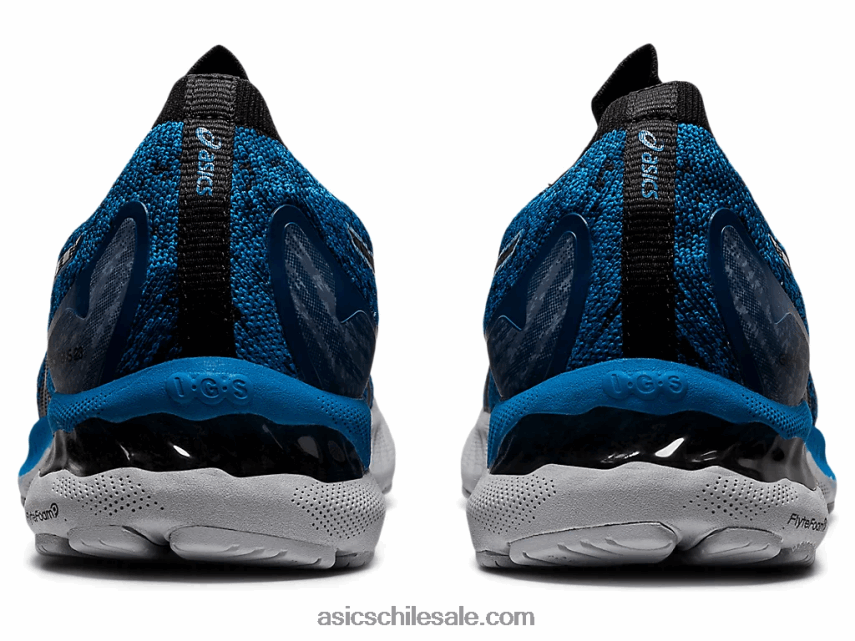 hombres Asics punto gel-nimbus 23 R8N4461895 azul renacido/negro