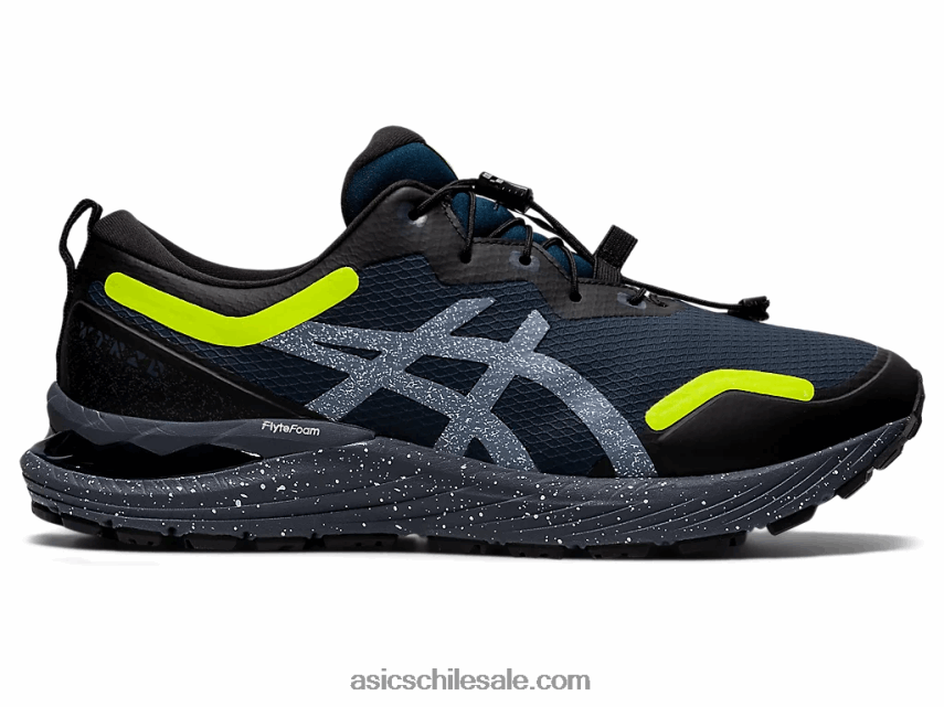 hombres Asics punzón gel-cumulus 23 R8N4461631 azul francés/amarillo de seguridad