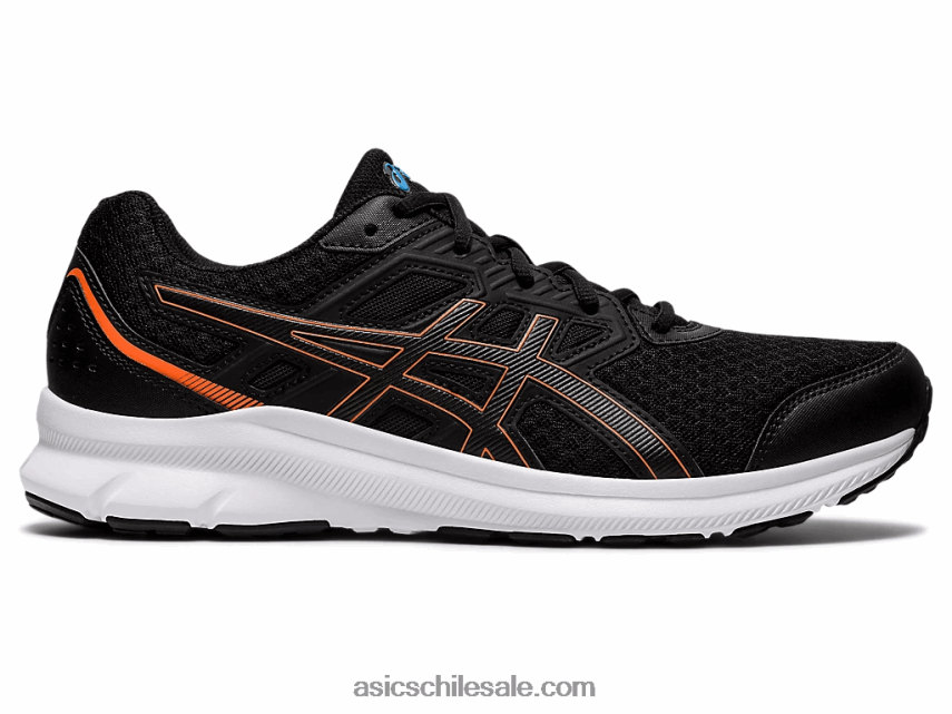 hombres Asics sacudida 3 R8N4461937 negro/azul renacido