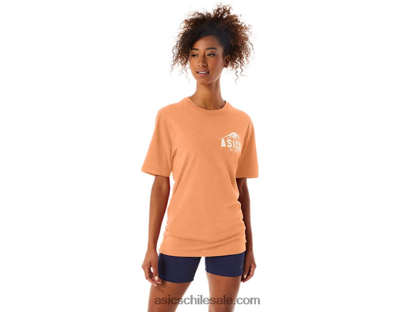 mujer Asics fuji 1977 camiseta R8N446175 duna de verano