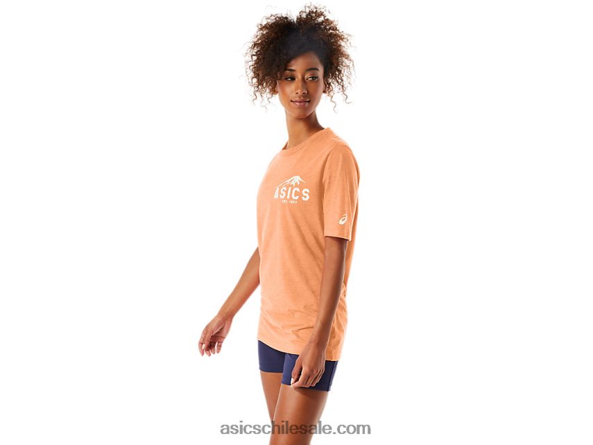 mujer Asics fuji 1977 camiseta R8N446175 duna de verano