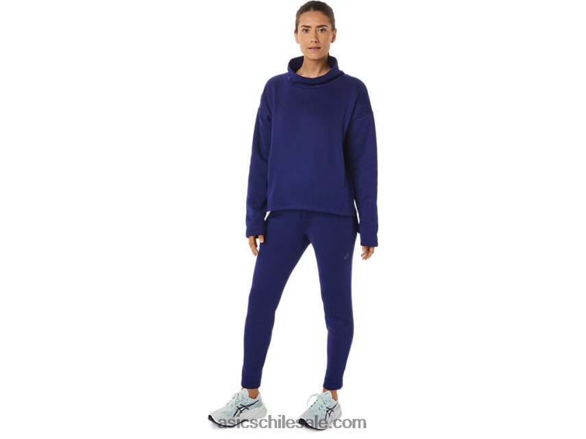 mujer Asics jersey de punto cepillado R8N4462899 buceo azul