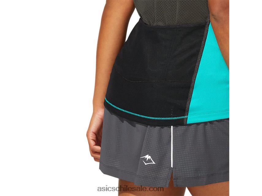 mujer Asics parte superior de fujitrail R8N4464006 joya báltica