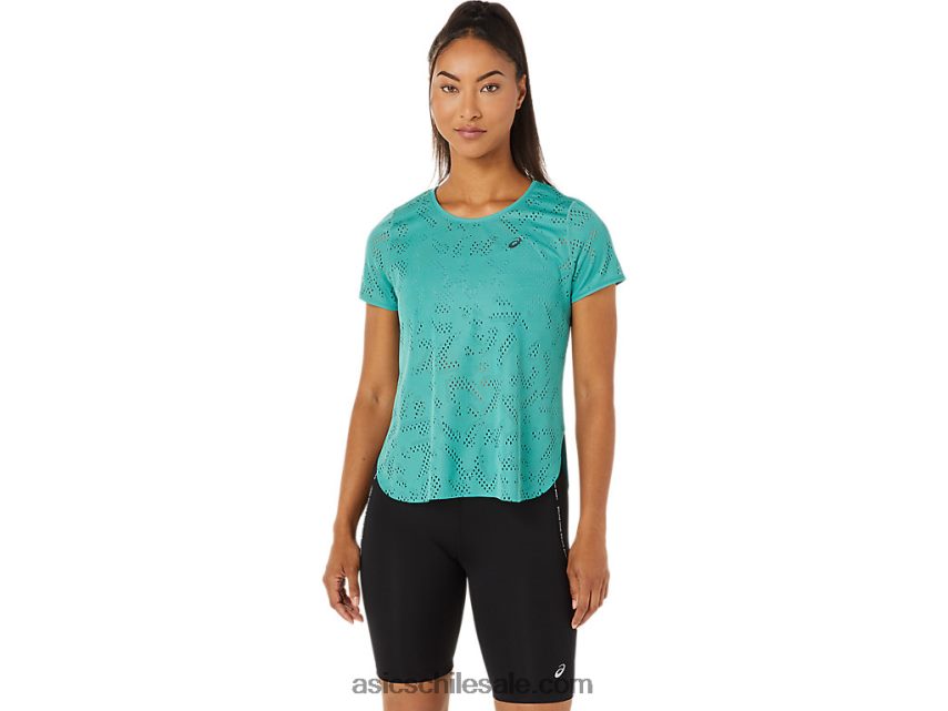 mujer Asics ventilar actibreeze camiseta de manga corta R8N4463255 sabio