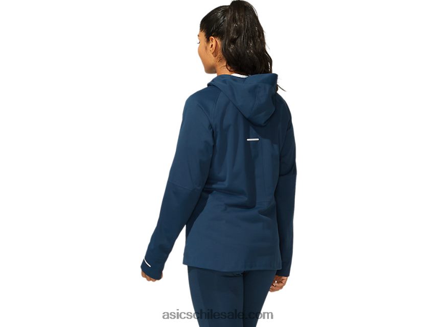 mujer Asics acelerar la chaqueta R8N4464050 azul francés
