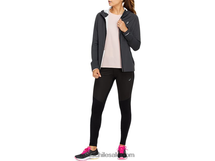 mujer Asics acelerar la chaqueta R8N4464144 gris grafito