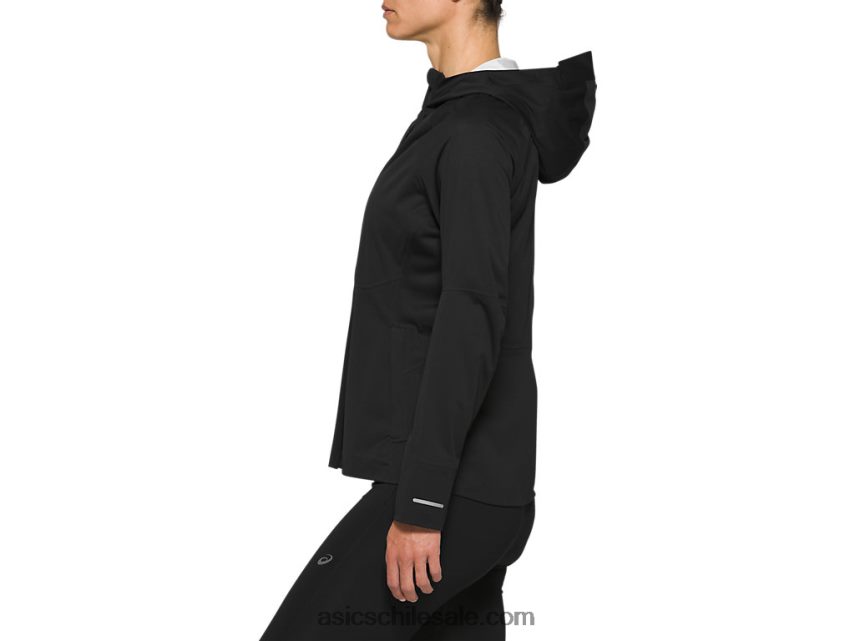 mujer Asics acelerar la chaqueta R8N4464193 rendimiento negro