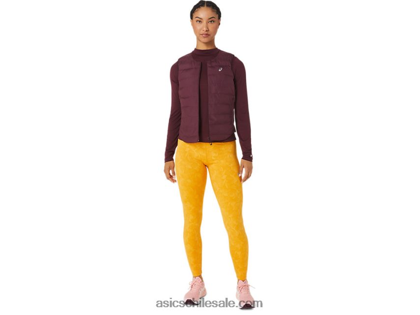 mujer Asics chaleco acolchado runkoyo R8N4462801 marte profundo