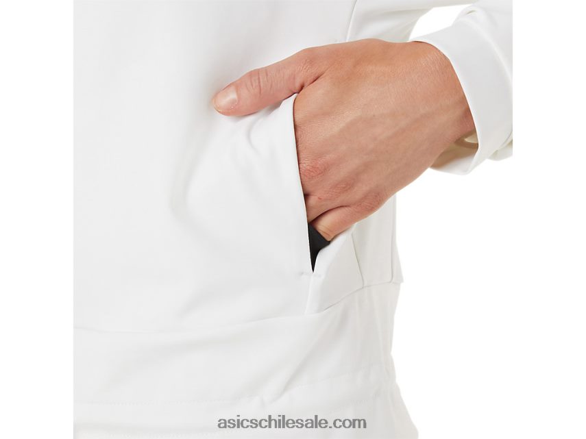 mujer Asics chaqueta de tenis R8N4463286 blanco brillante/negro