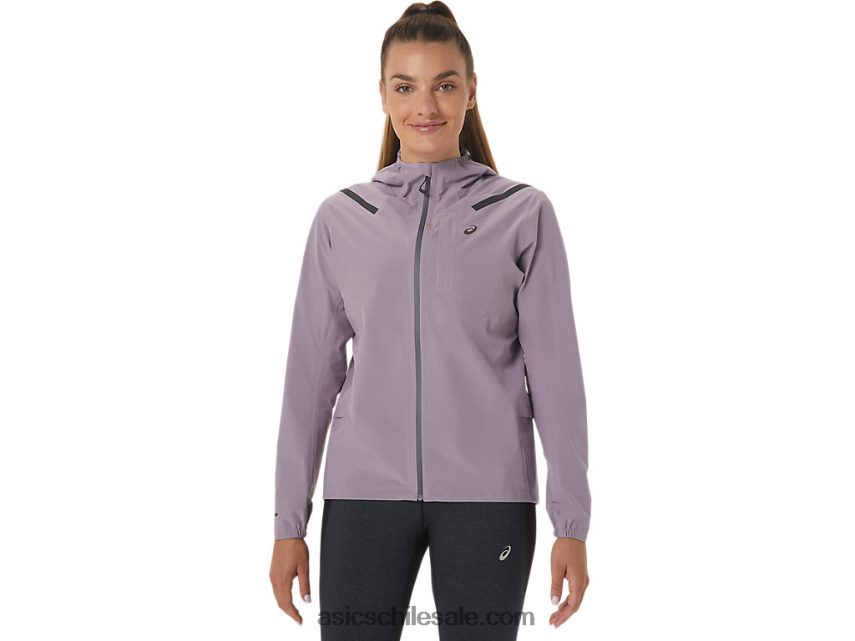 mujer Asics chaqueta impermeable 2.0 acelera R8N4462543 cuarzo violeta