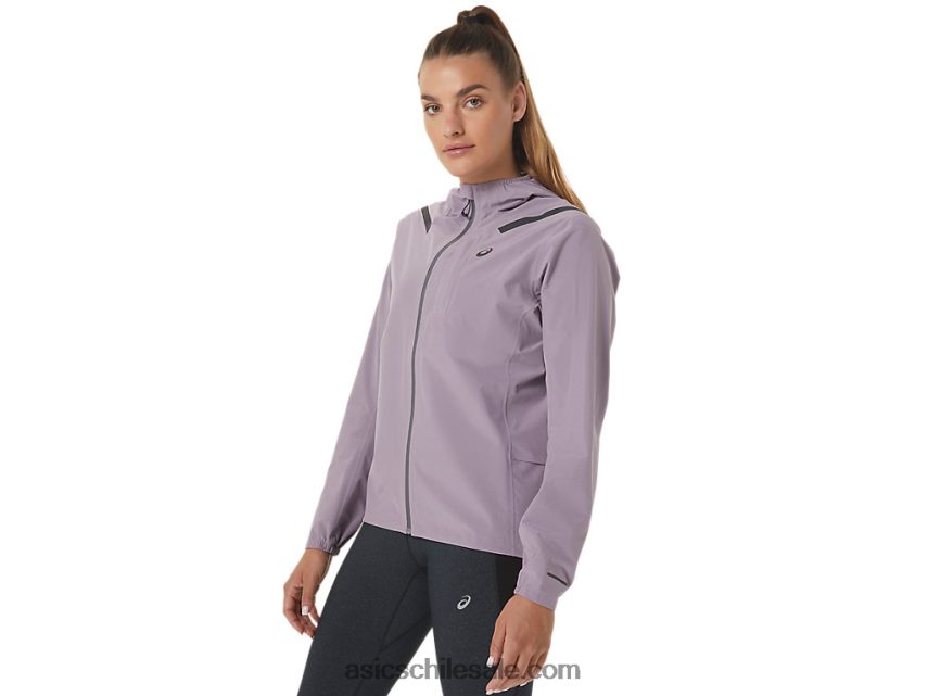 mujer Asics chaqueta impermeable 2.0 acelera R8N4462543 cuarzo violeta