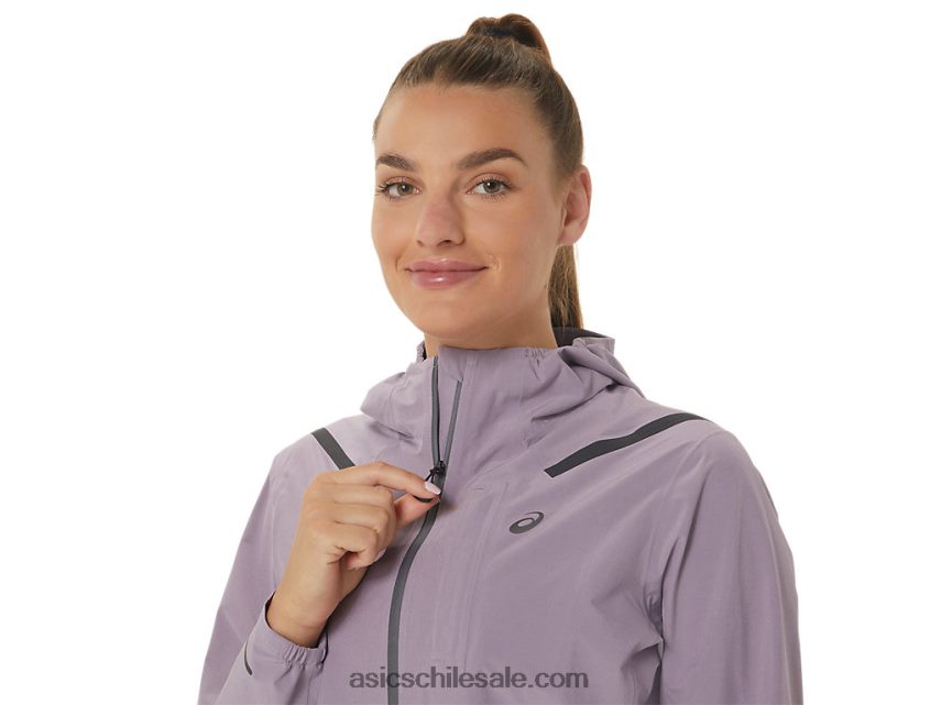 mujer Asics chaqueta impermeable 2.0 acelera R8N4462543 cuarzo violeta