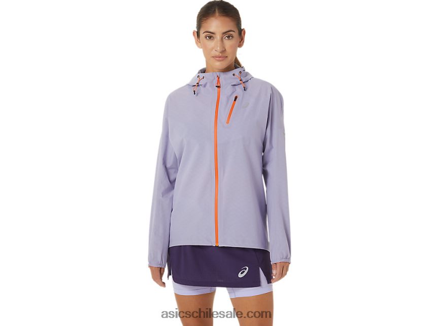 mujer Asics chaqueta impermeable fujitrail R8N4463077 vapor