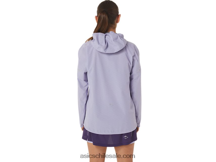 mujer Asics chaqueta impermeable fujitrail R8N4463077 vapor