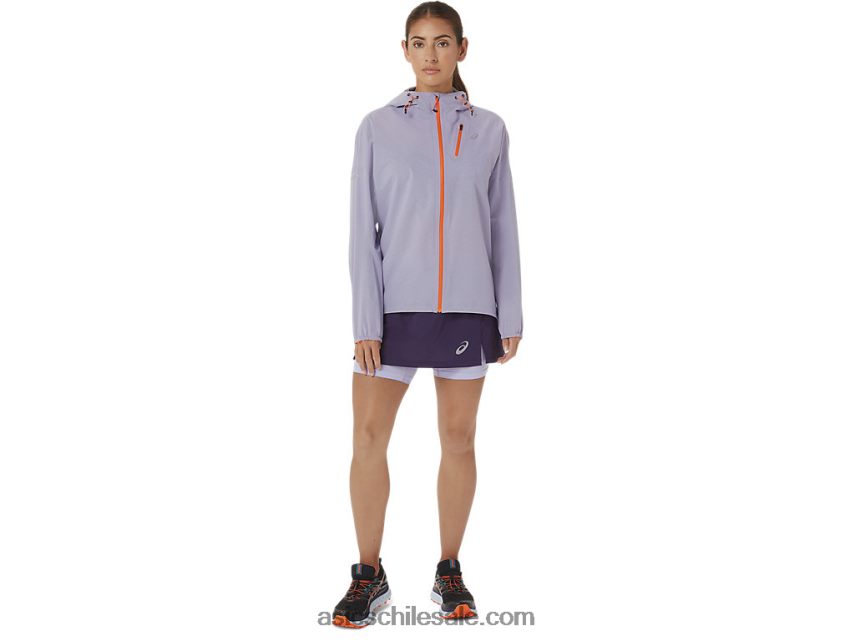 mujer Asics chaqueta impermeable fujitrail R8N4463077 vapor
