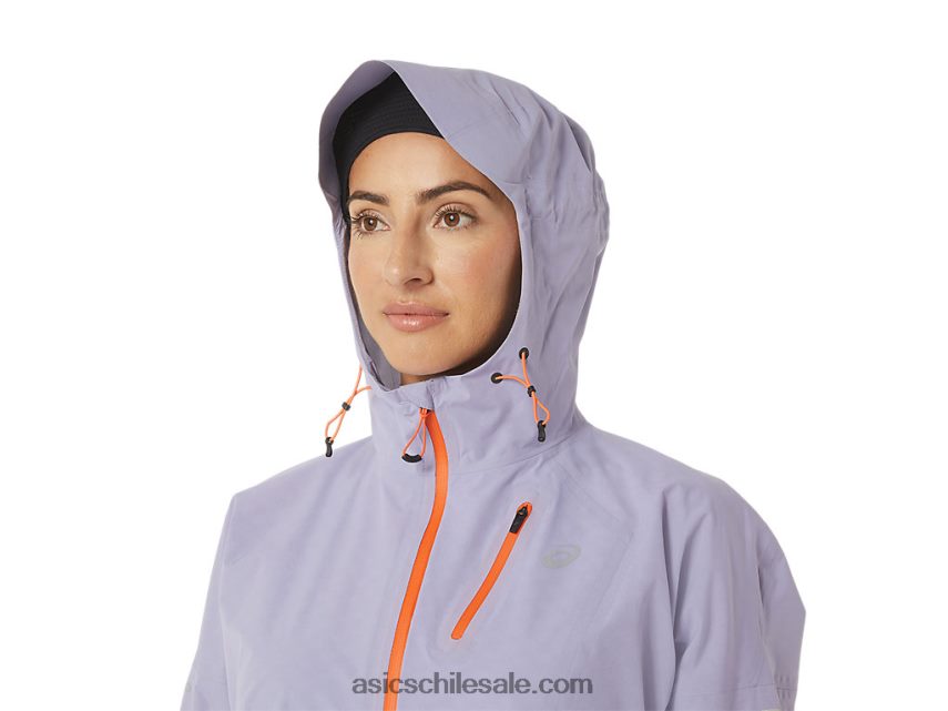 mujer Asics chaqueta impermeable fujitrail R8N4463077 vapor
