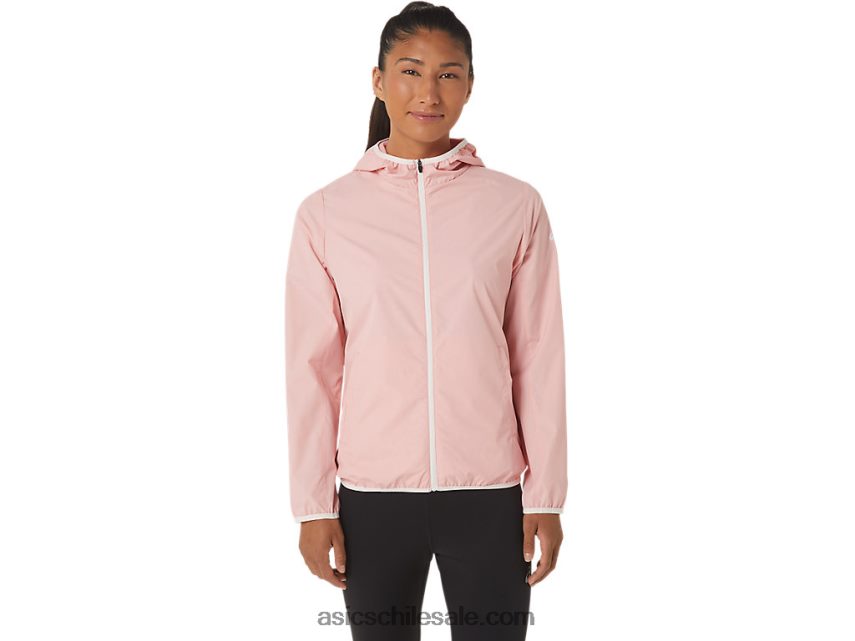 mujer Asics chaqueta plegable R8N4463021 rosa helada/cielo suave
