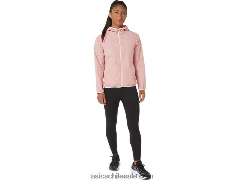 mujer Asics chaqueta plegable R8N4463021 rosa helada/cielo suave