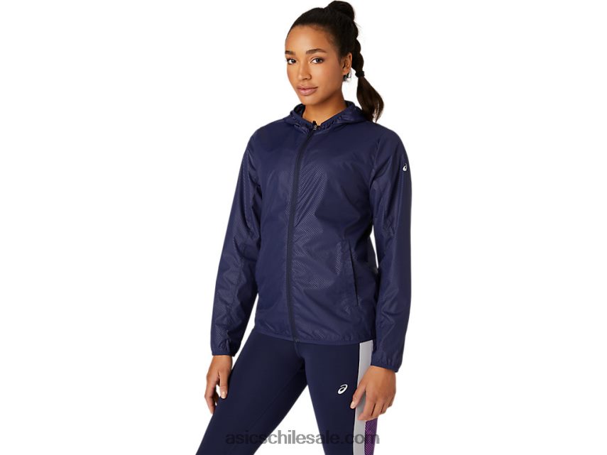 mujer Asics chaqueta plegable R8N4464101 relieve de chaquetón