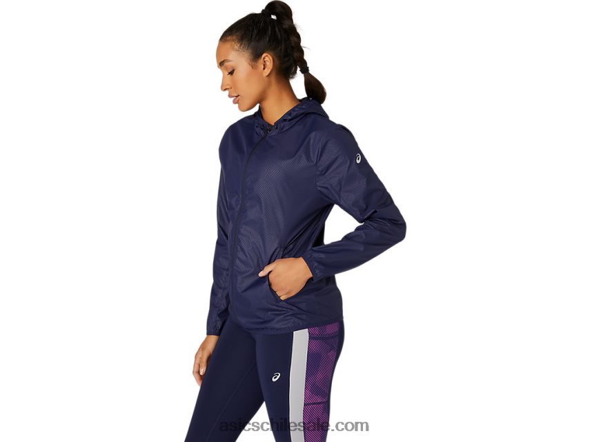 mujer Asics chaqueta plegable R8N4464101 relieve de chaquetón