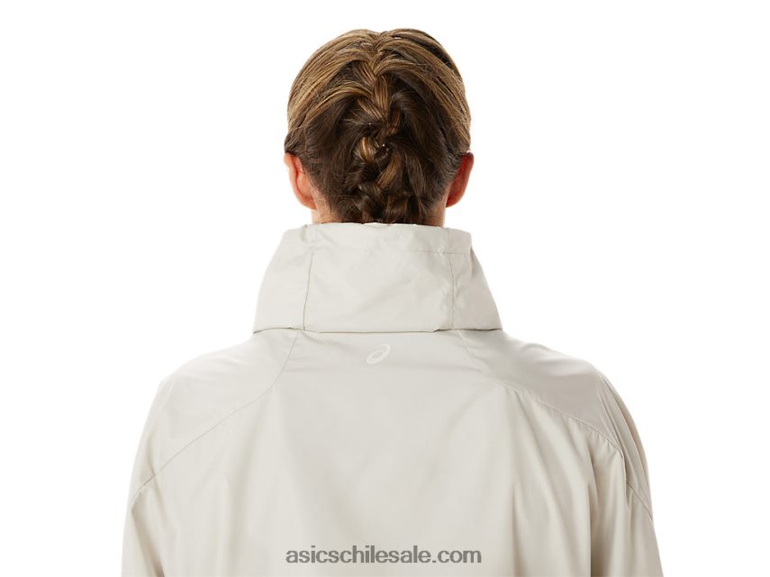 mujer Asics chaqueta tejida movekoyo R8N4462776 humo gris