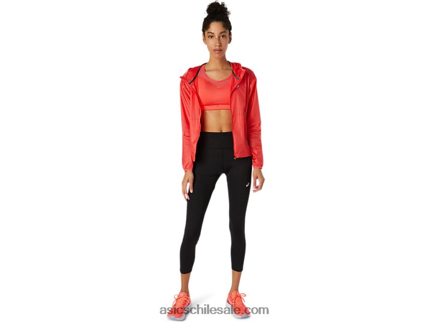 mujer Asics kasane chaqueta sólida R8N4463849 Toronja rosa