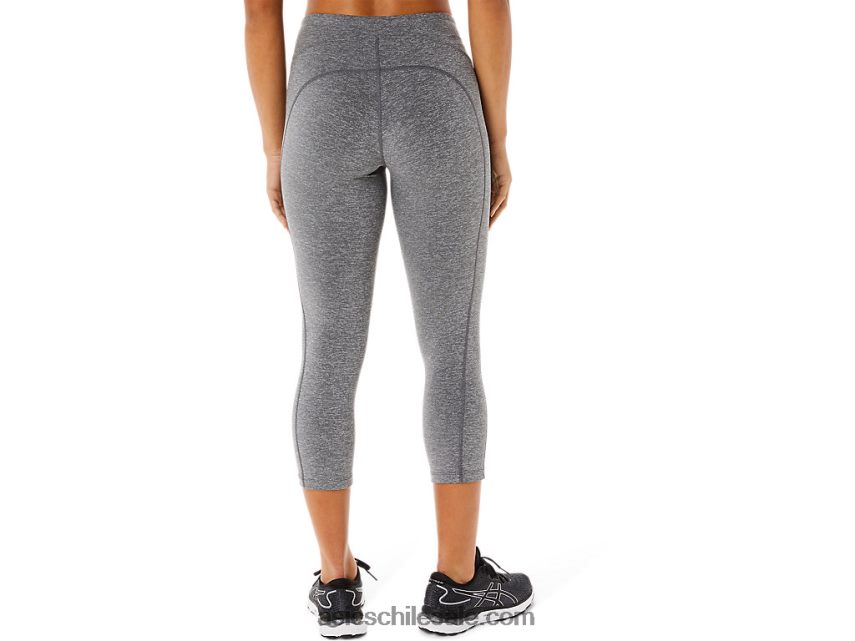 mujer Asics capri de rendimiento R8N4463366 gris jaspeado oscuro