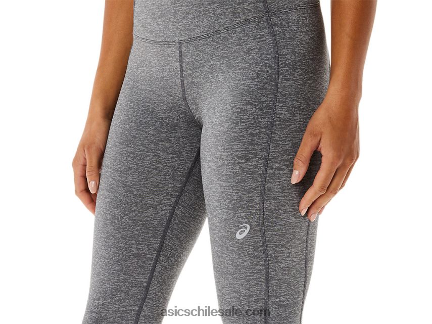 mujer Asics capri de rendimiento R8N4463366 gris jaspeado oscuro