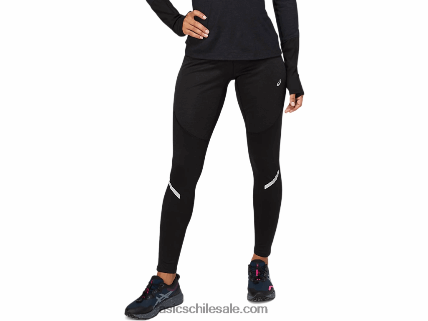 mujer Asics mallas de invierno lite-show R8N4463645 rendimiento negro