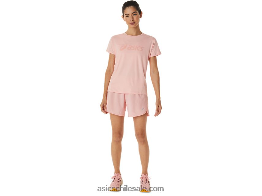 mujer Asics camino 5.5in corto R8N4462744 rosa helada