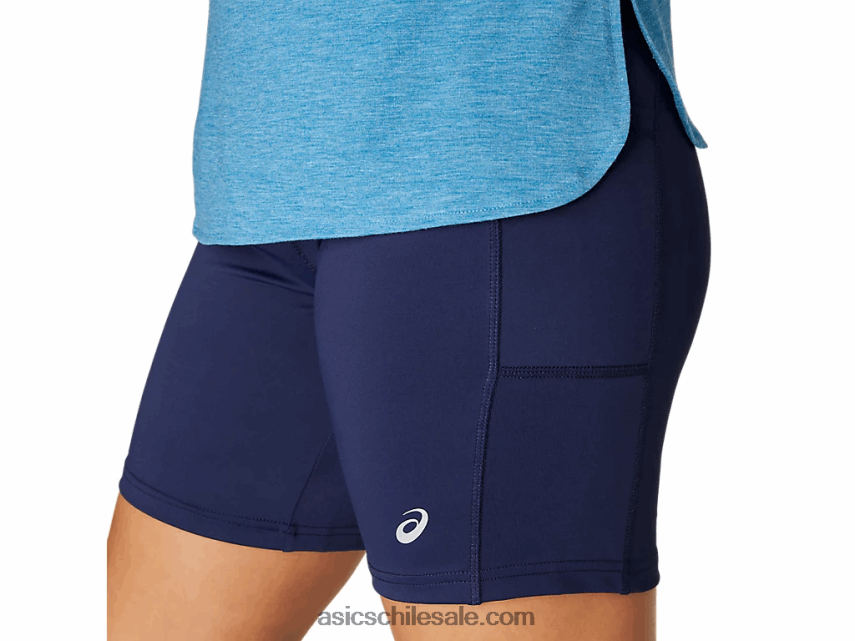 mujer Asics corto de punto de 7 pulgadas R8N4464113 chaquetón