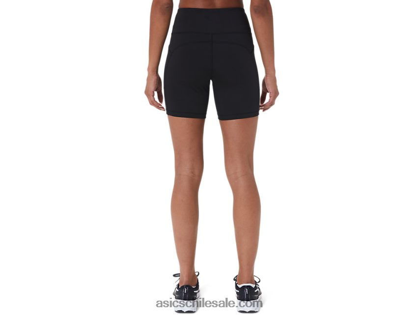 mujer Asics pr lyte 5in run short con bolsillos R8N4462717 rendimiento negro
