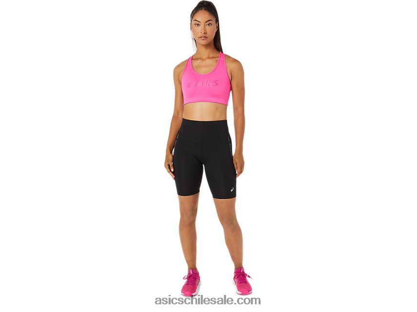 mujer Asics sujetador espiral R8N4463582 brillo rosa