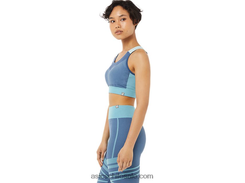 mujer Asics sujetador sin costuras R8N4463517 gran tiburon