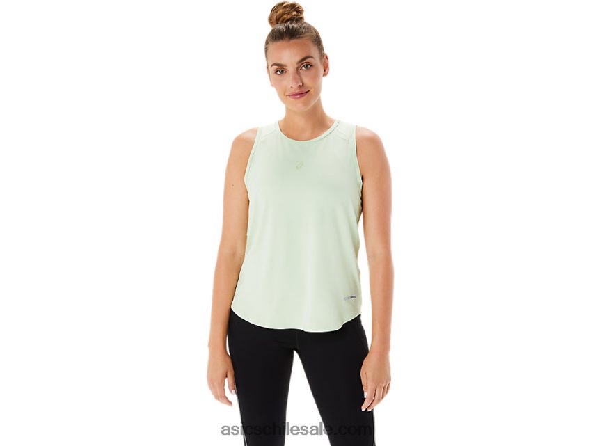 mujer Asics blusa sin mangas actibreeze R8N4462284 susurro verde