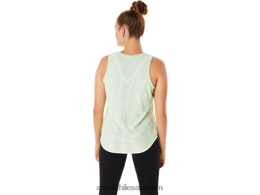 mujer Asics blusa sin mangas actibreeze R8N4462284 susurro verde