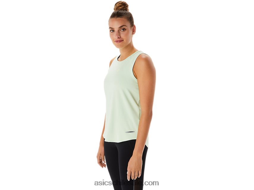 mujer Asics blusa sin mangas actibreeze R8N4462284 susurro verde
