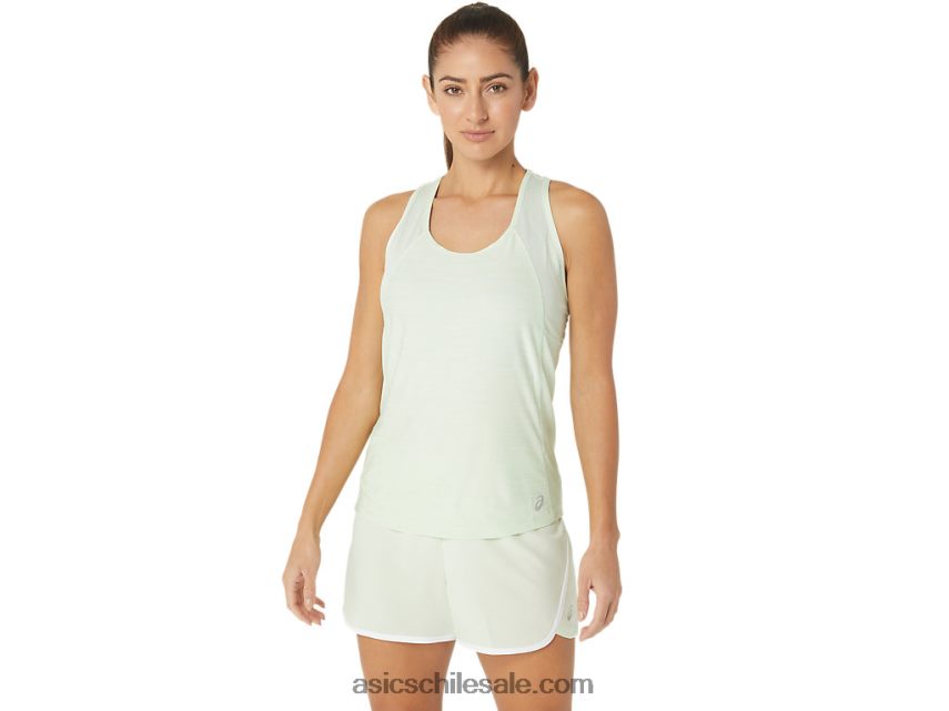 mujer Asics espalda cruzada pr lyte R8N4462171 susurro verde