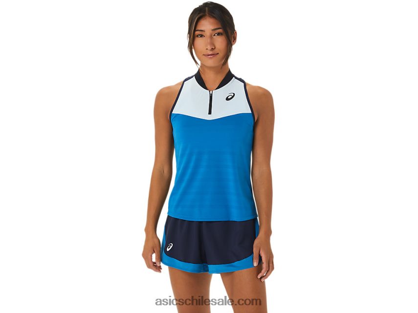 mujer Asics tanque de coincidencia R8N4462251 cielo/azul renacido