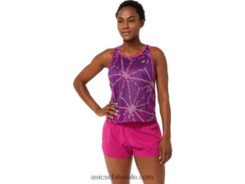 mujer Asics tanque de sakura R8N4463327 yo zakura aop